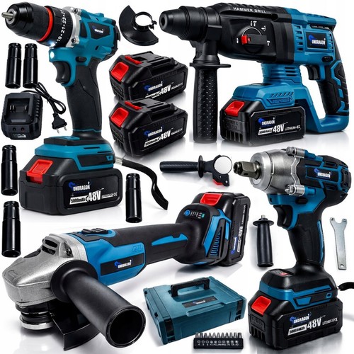 Akku werkzeug set - 4in1, 48v