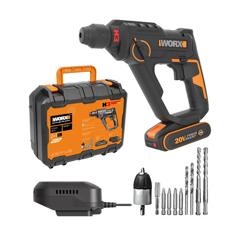 Worx akku bohrhammer 20v - akku,